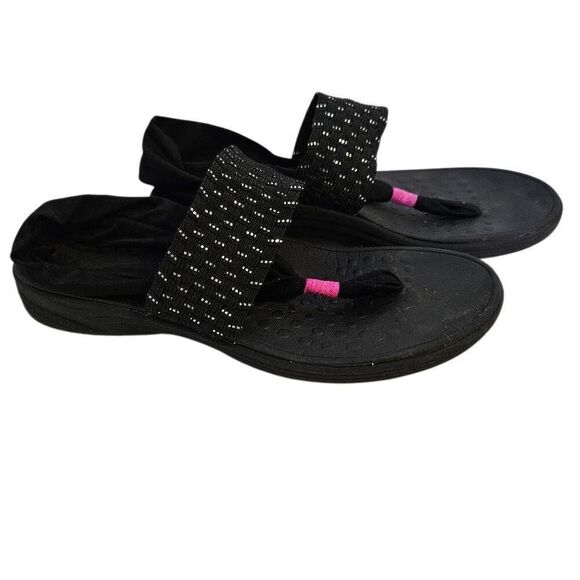 Vionic womens sandals, black size 9. - Picture 2 of 5